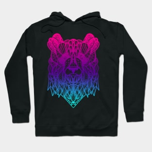 Panda art illustration Hoodie